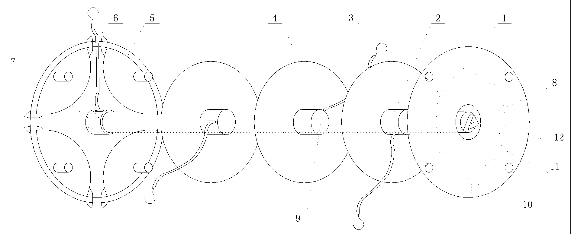 Antiskid assembly tire for motor vehicle