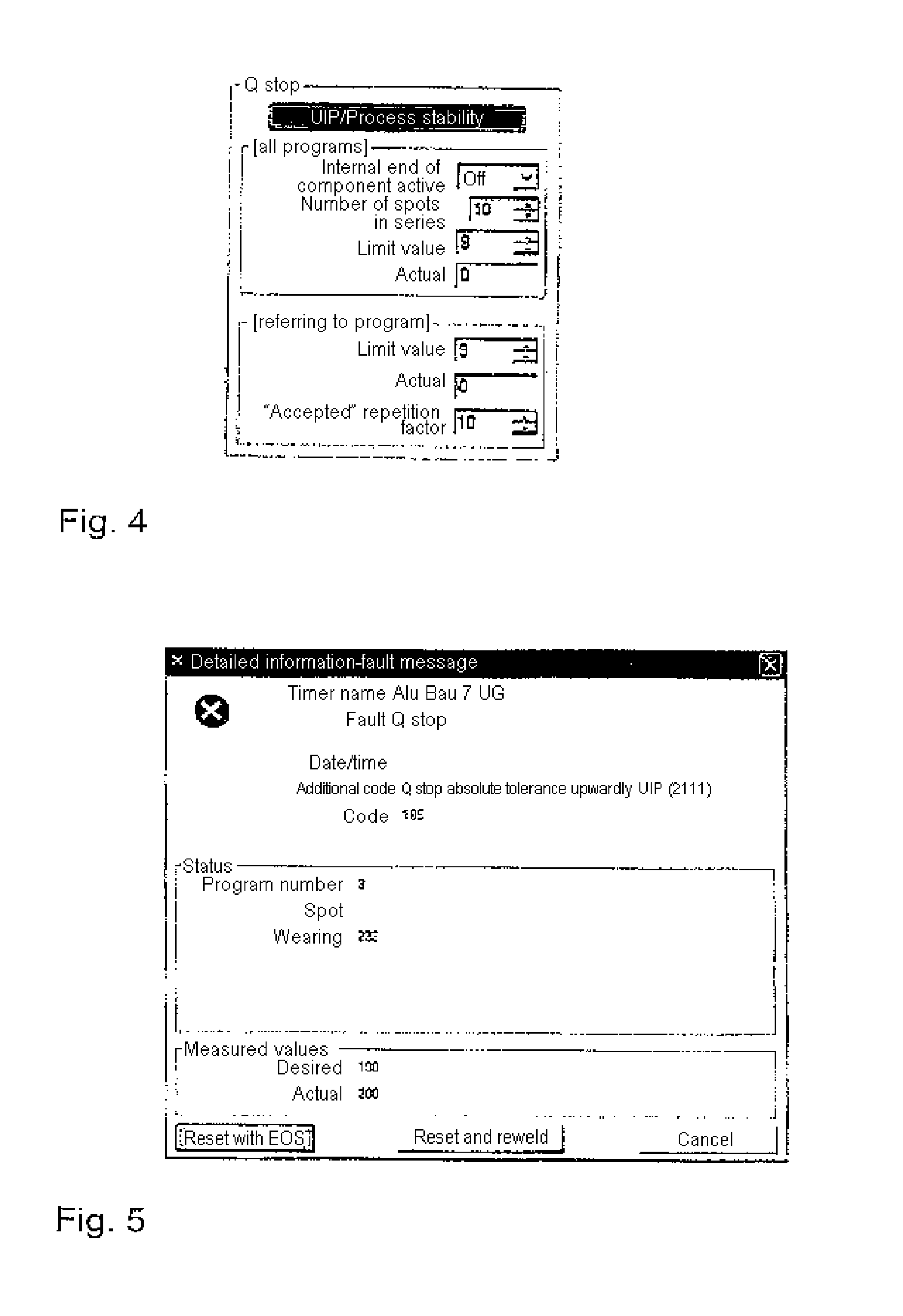 Method for Monitoring and Controlling a Quality of Spot Welds