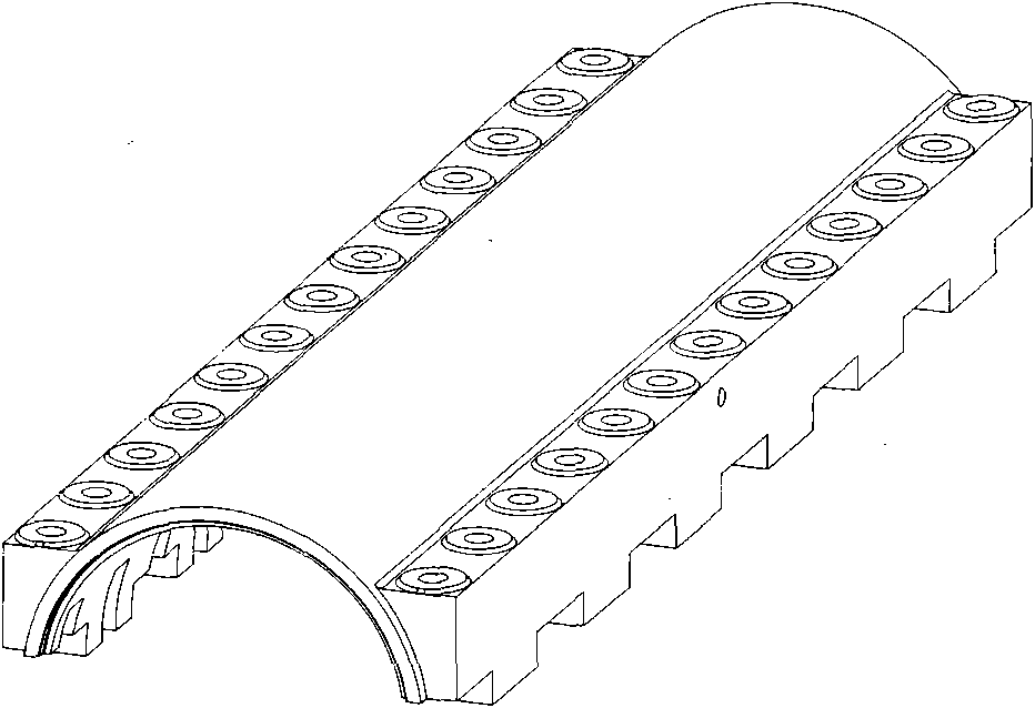 Casting method of pin-jointed cable clamp for lifting lug of suspension bridge