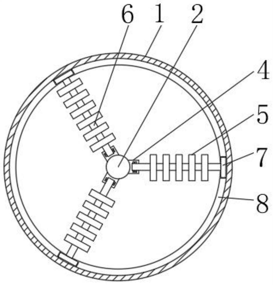 Flexible feed mixing device for aquatic animal breeding