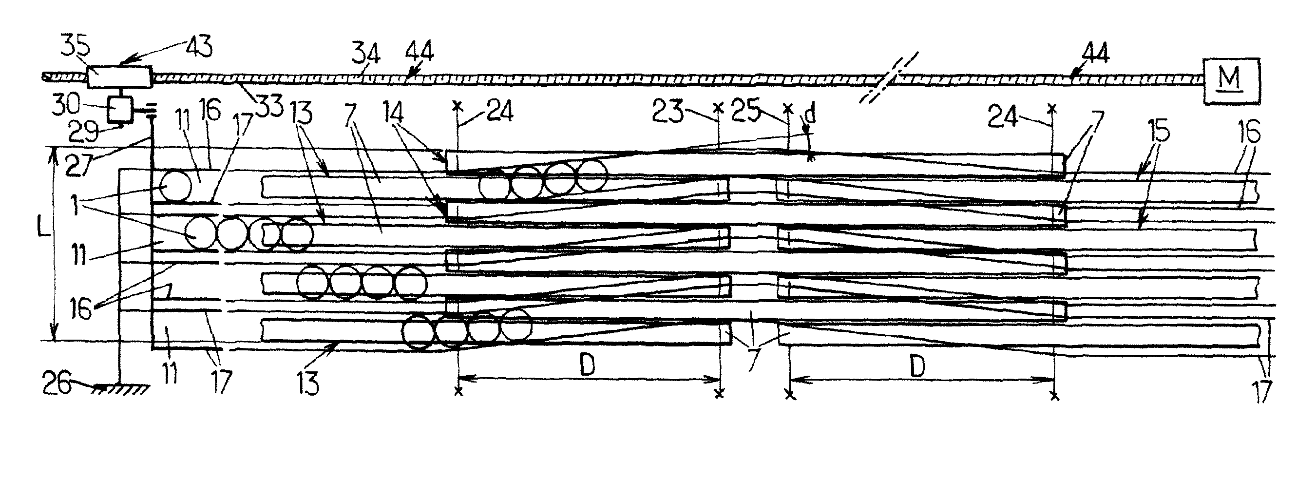 Multipath conveyor installation