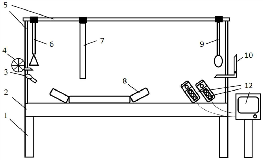 Photon attenuation sensor-assisted vocal music breath training device and use method