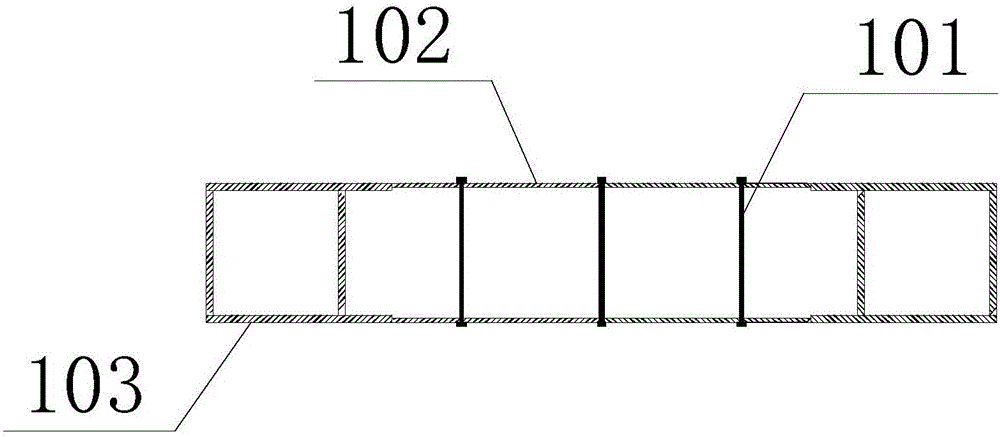 Fabricated double-layer steel plate swinging wall with ductility energy consumption connecting pieces