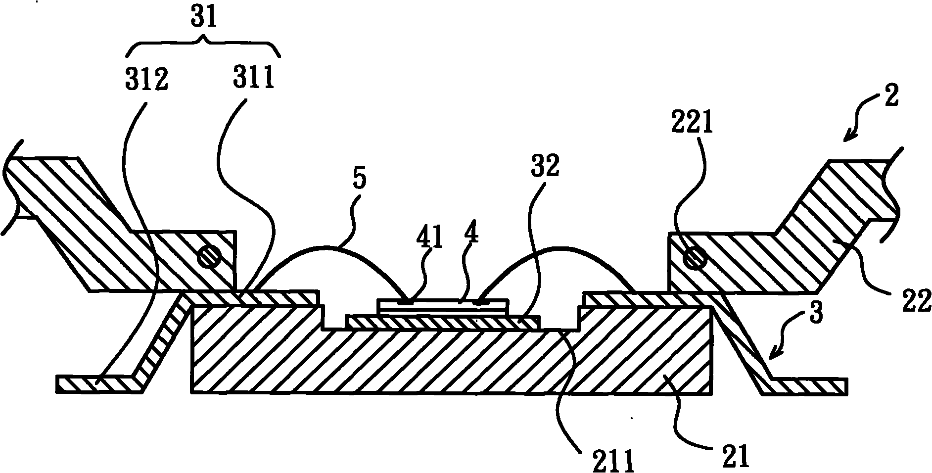 Heating fixture of packaging lineup process and method thereof