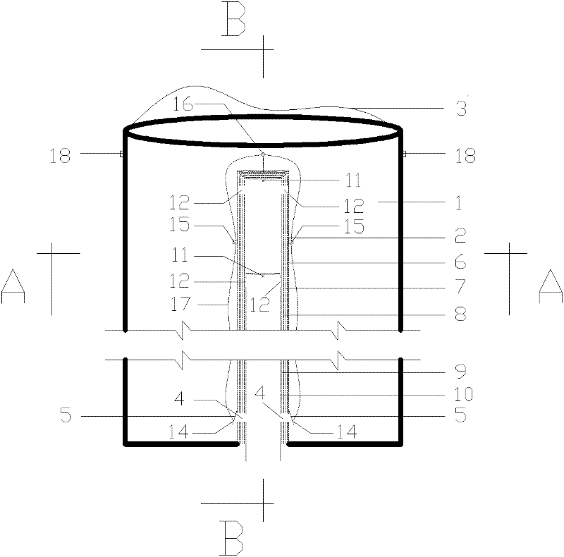 Sampling device capable of determining water depth and water quality