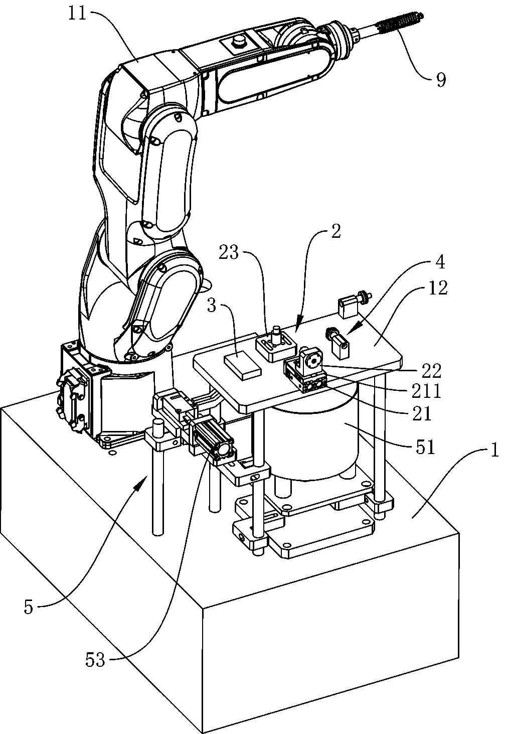 Assembling and conduction detecting integrated device for ignition coil