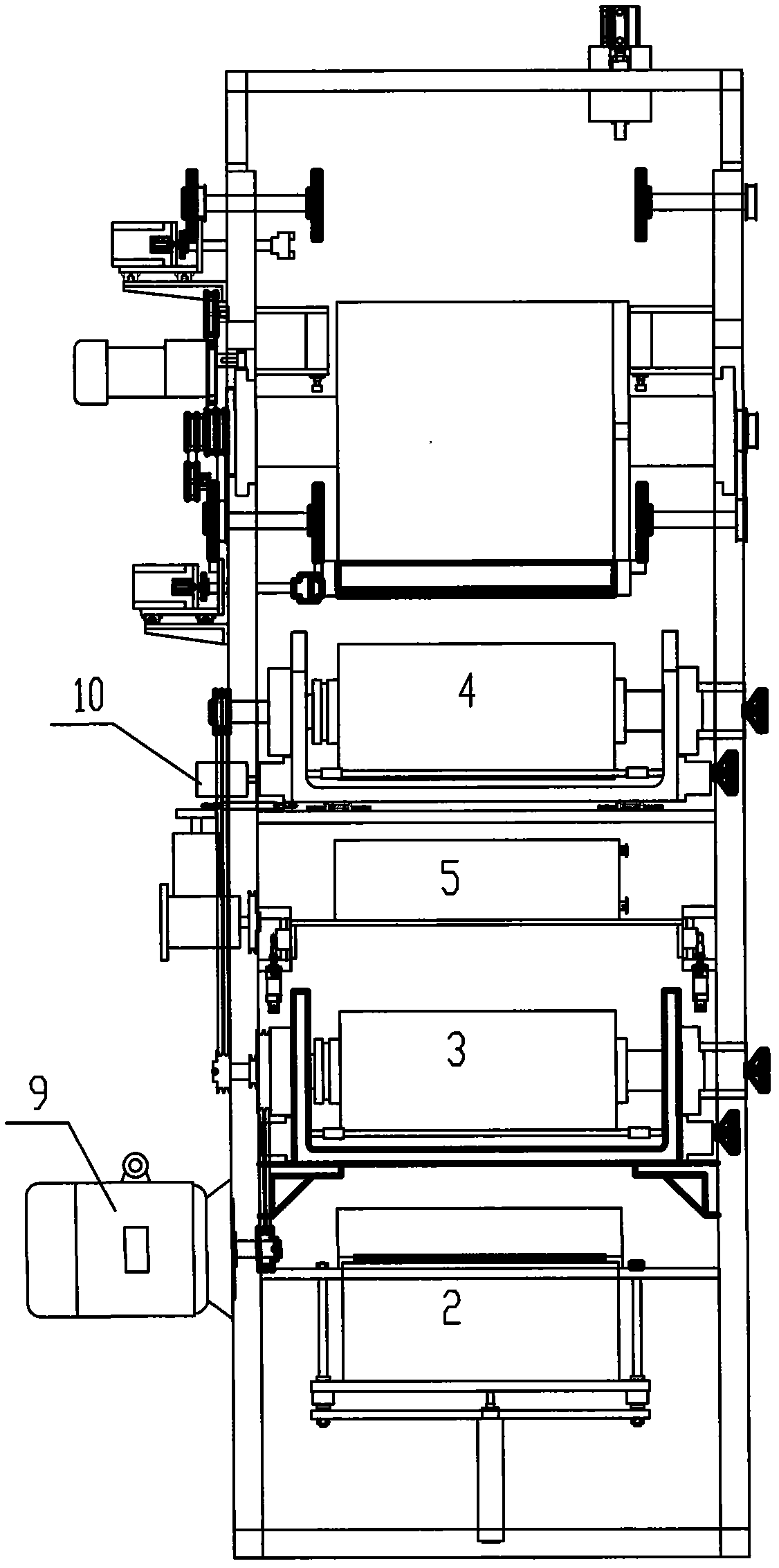 Full-automatic glass diamond grinding and polishing machine