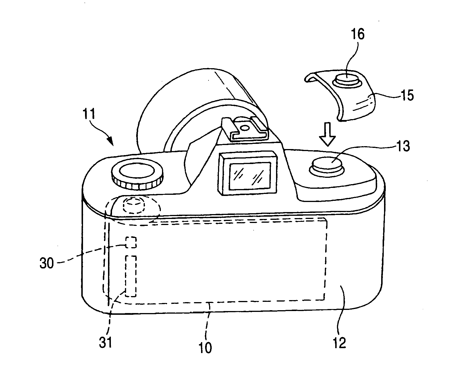 Cartridge type solid-state image pickup apparatus