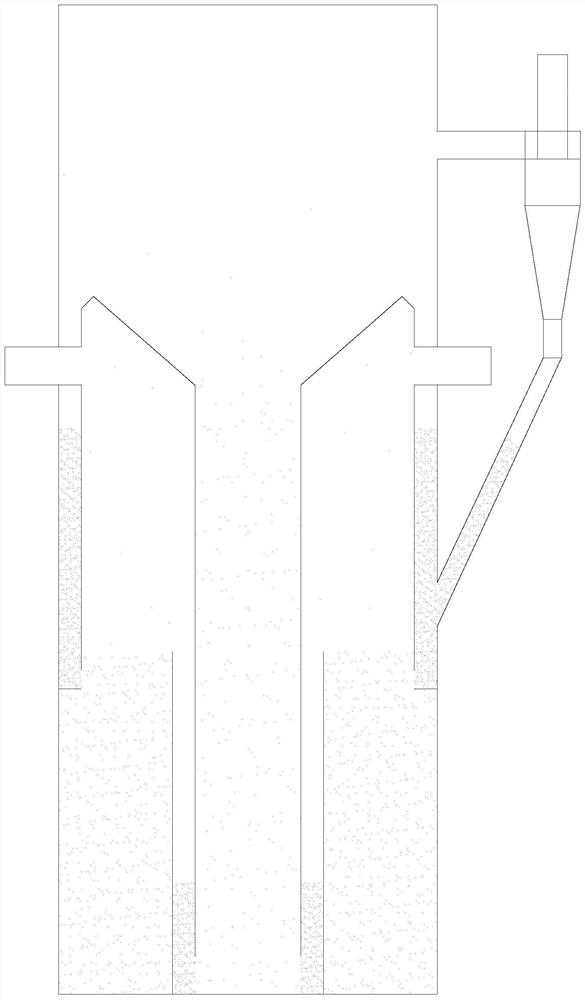 Coal and sludge mixed gasification method and device