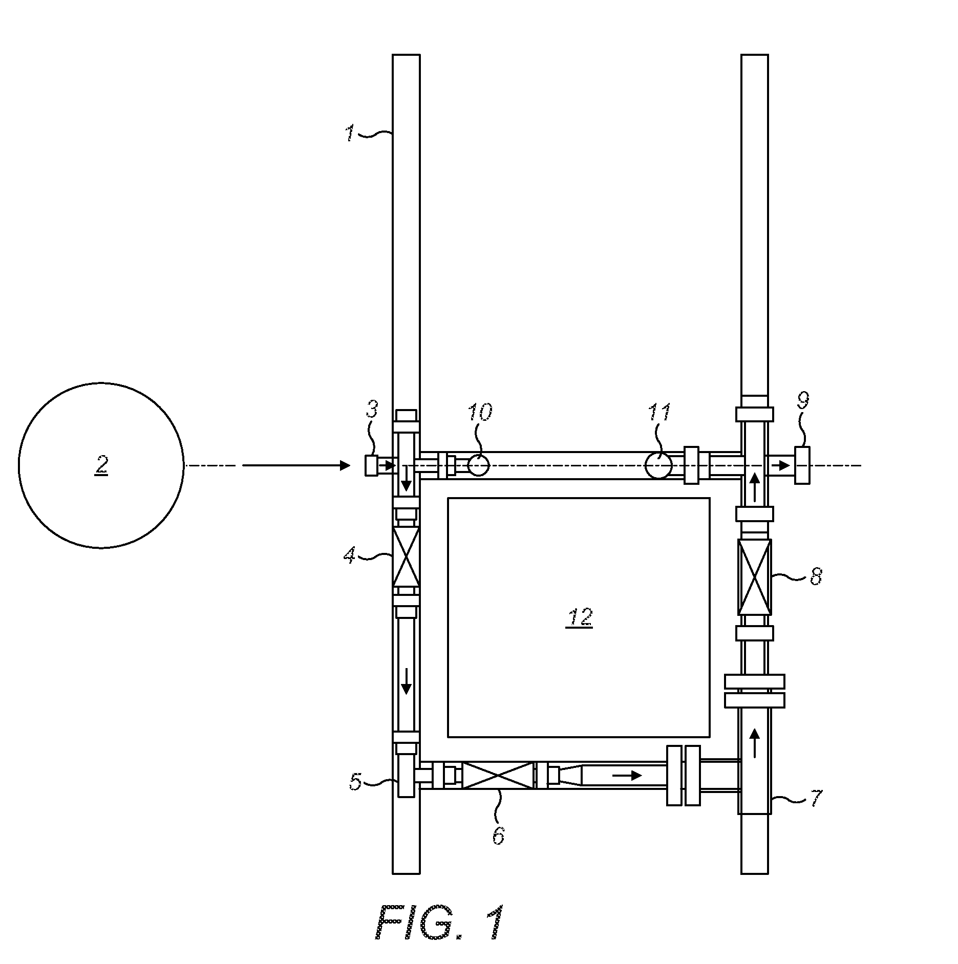 Automated dump system for solid separator