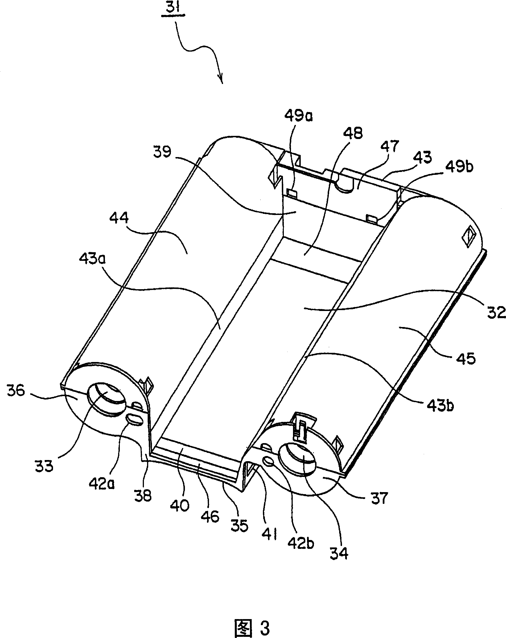 Ink ribbon cassette and printer including ink ribbon