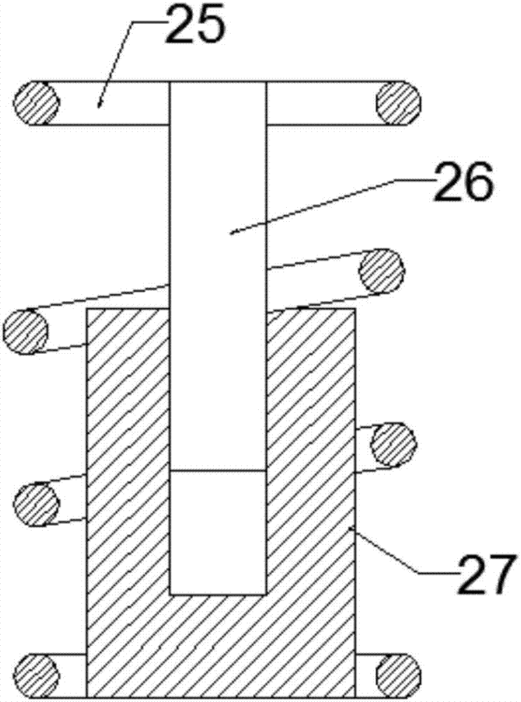 Corn kernel grading sieving device with dust removal function