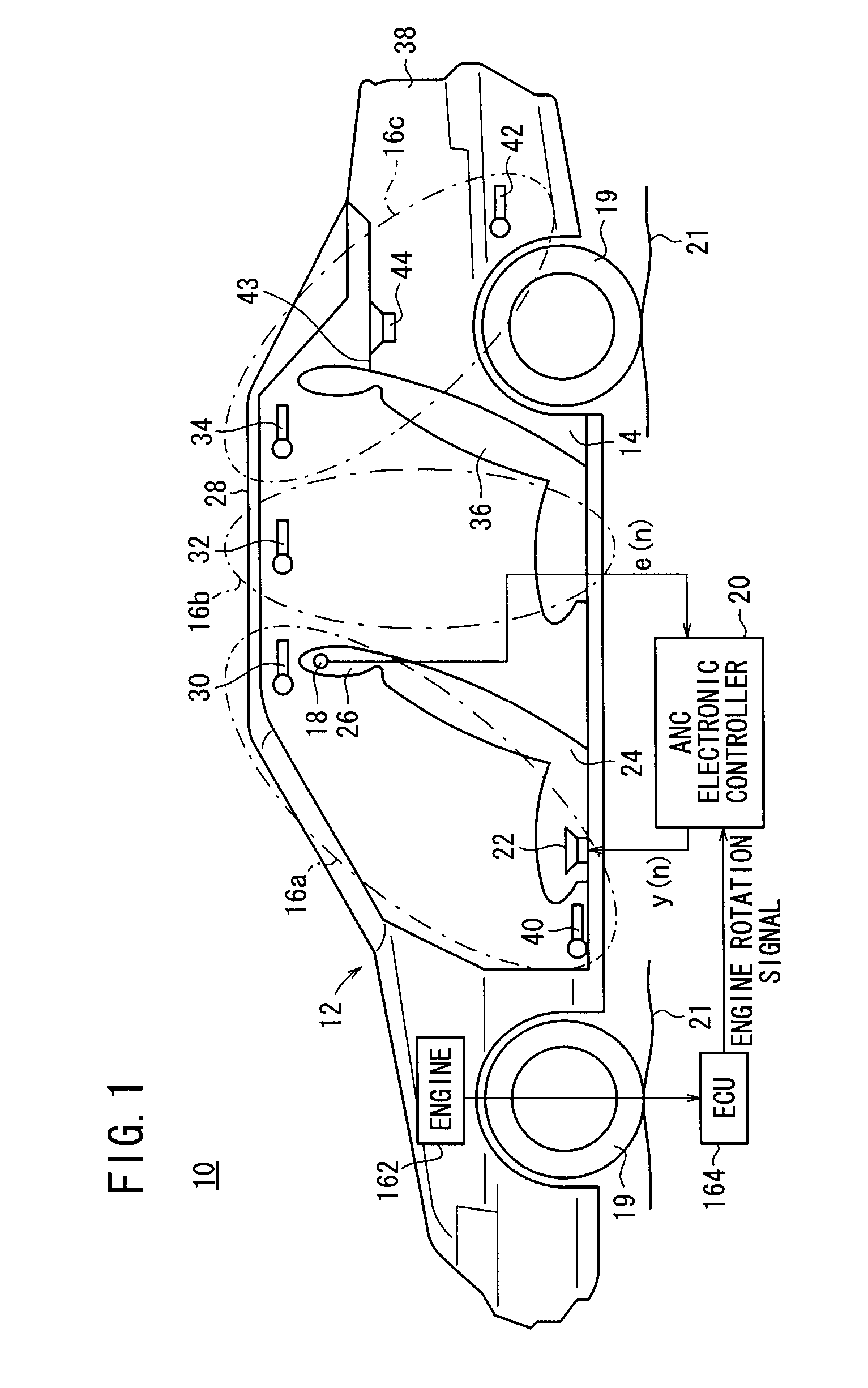 Active noise control apparatus