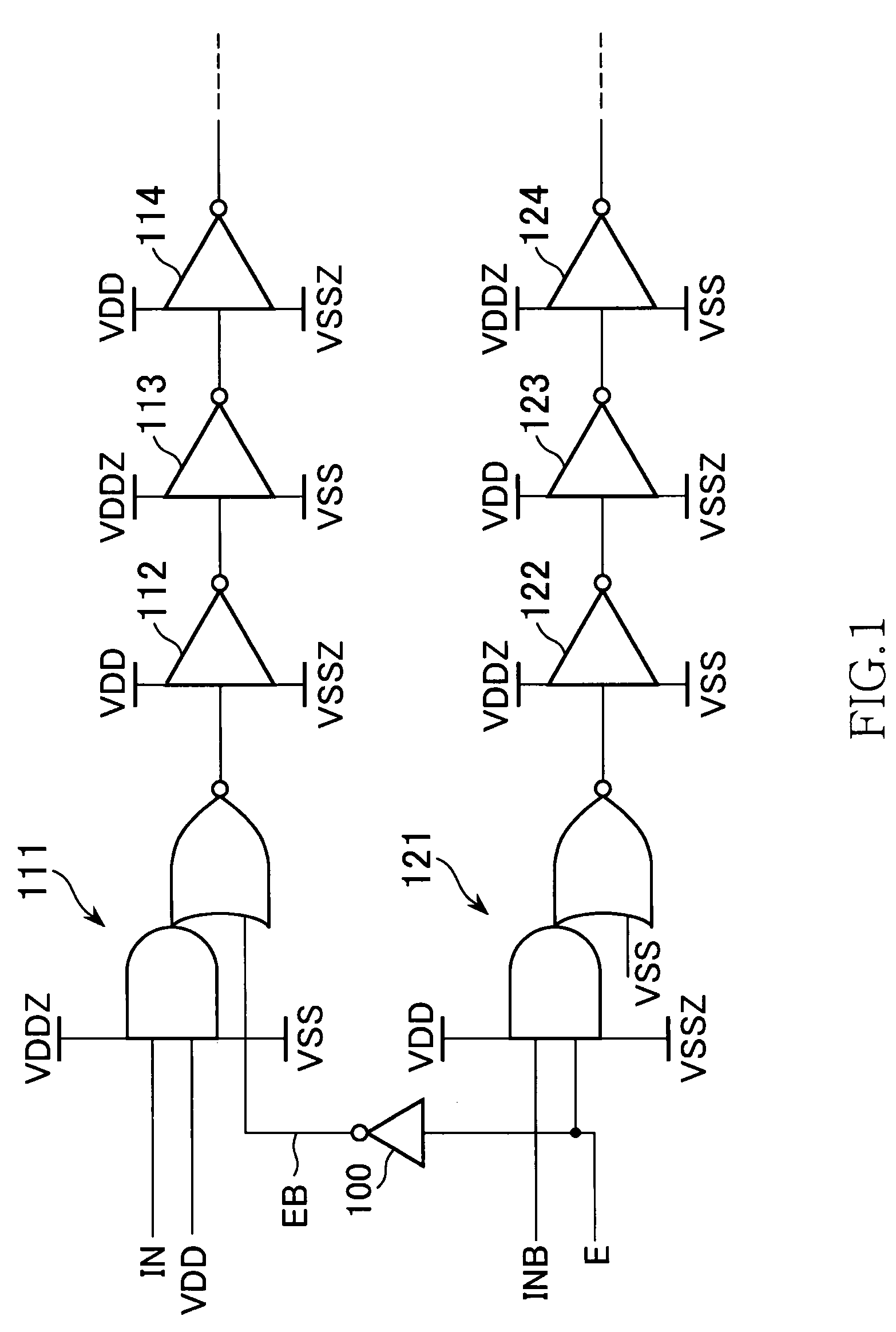 Semiconductor device having a pseudo power supply wiring