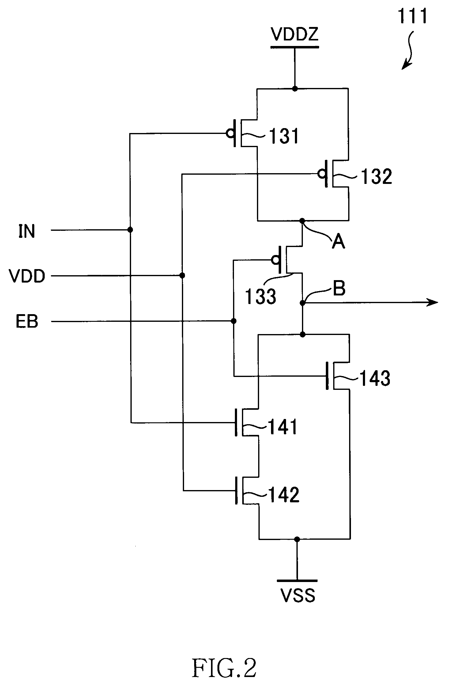 Semiconductor device having a pseudo power supply wiring