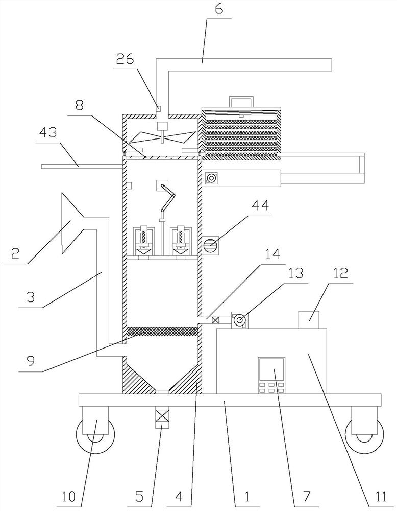 A Welding Fume Purification Device Convenient for Circulation and Replacement