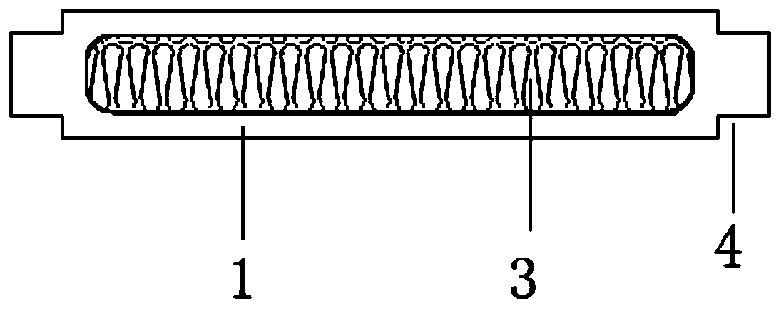 Assembled partition plate part, installation method and application