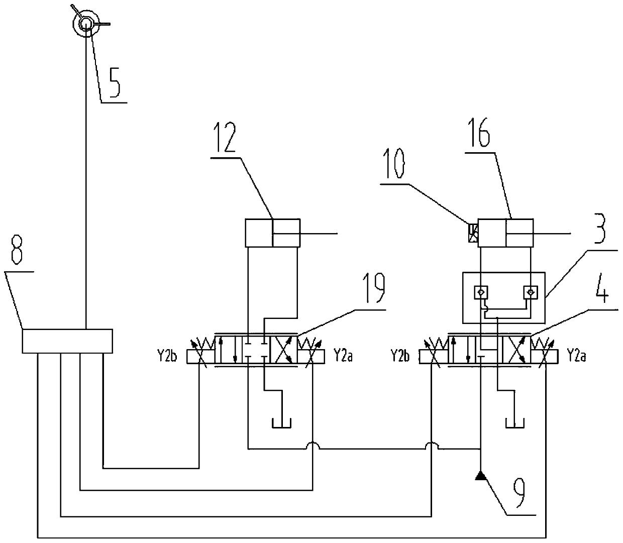 An electro-hydraulic steering control system for heavy-duty trucks