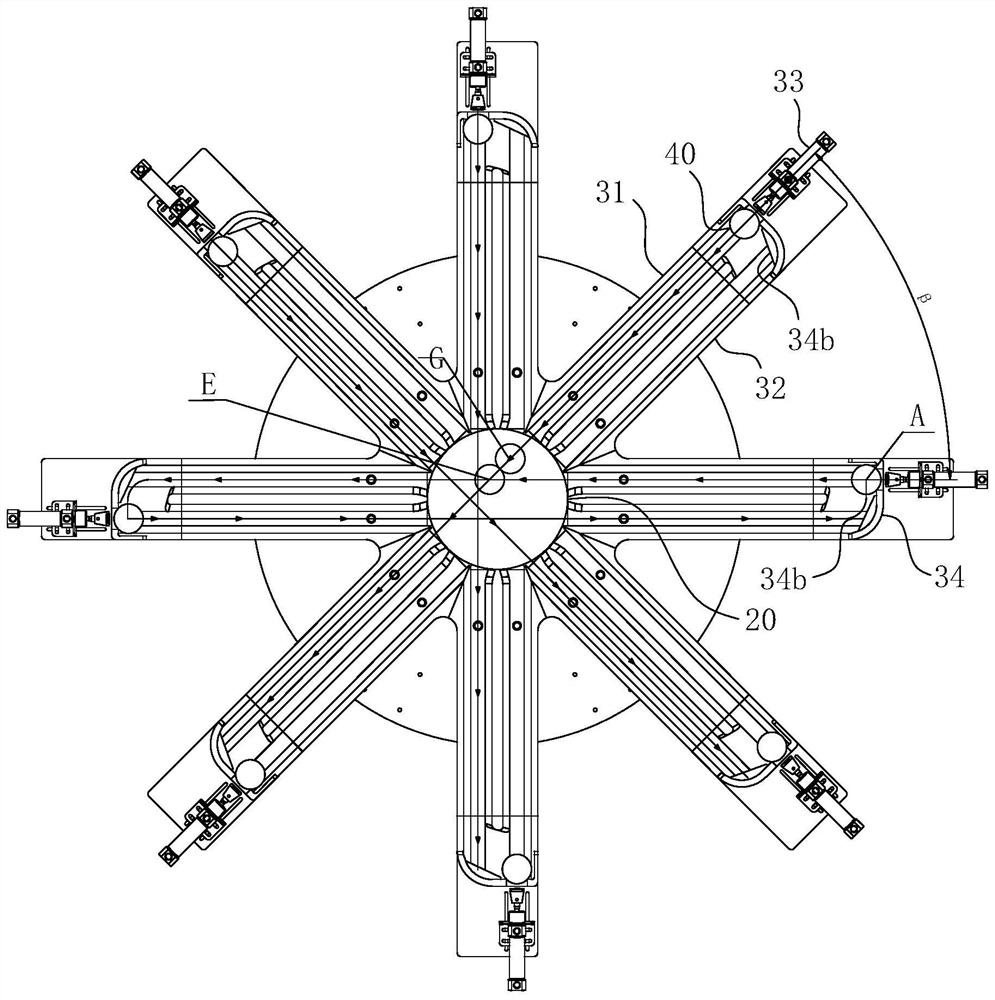 Unmanned driving demonstration device based on cross roads and control method thereof