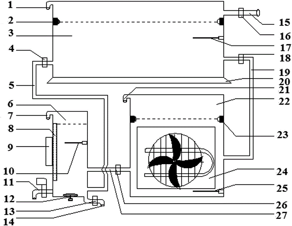 Small water temperature control system