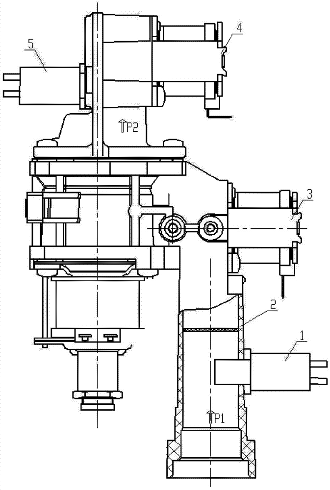 Gas water heater with gas pressure sensors and control system for gas water heater