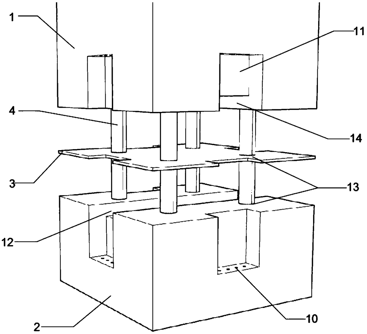 Anti-seismic prefabricated assembly bridge pier and construction method thereof