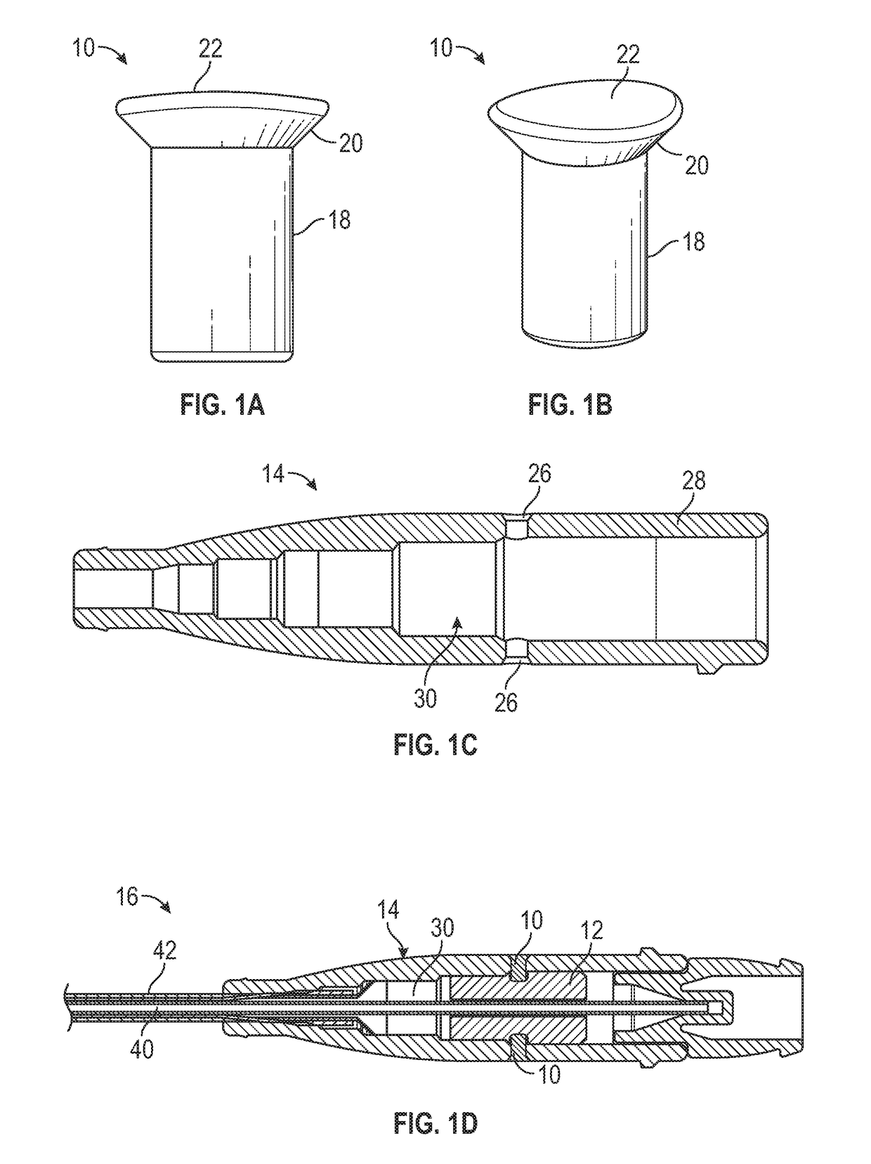 Septum securement