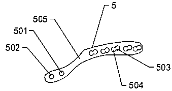 Internal fixation device special for Hoffa fracture