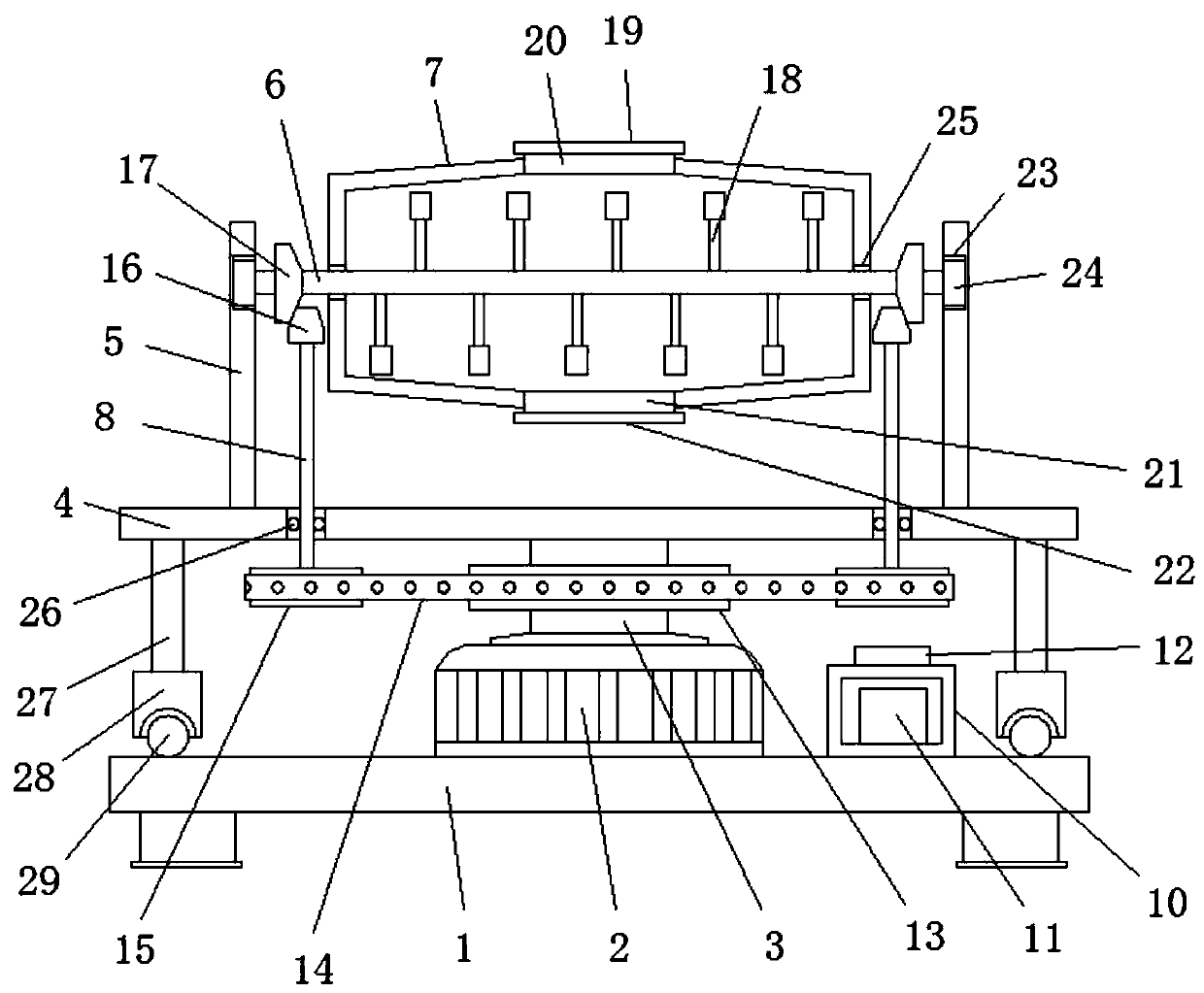 Chemotherapy nursing device used in oncology departments