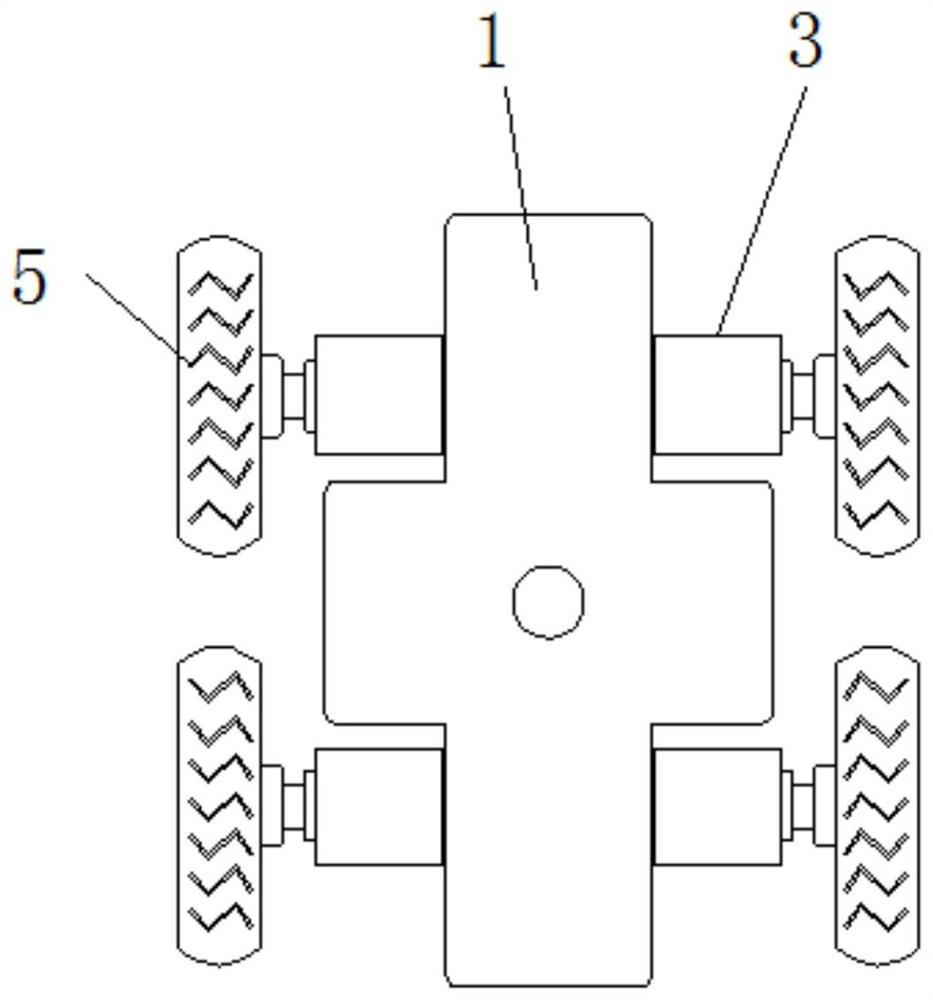 A chemical explosion-proof inspection robot with gas leakage detection function