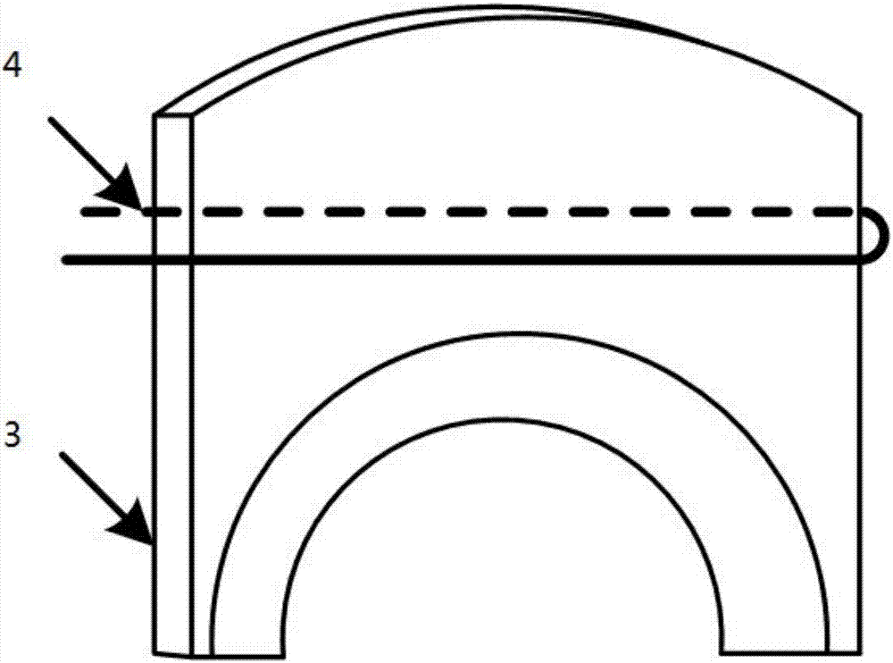 Nondestructive testing device for ferromagnetic slender component based on improved coil