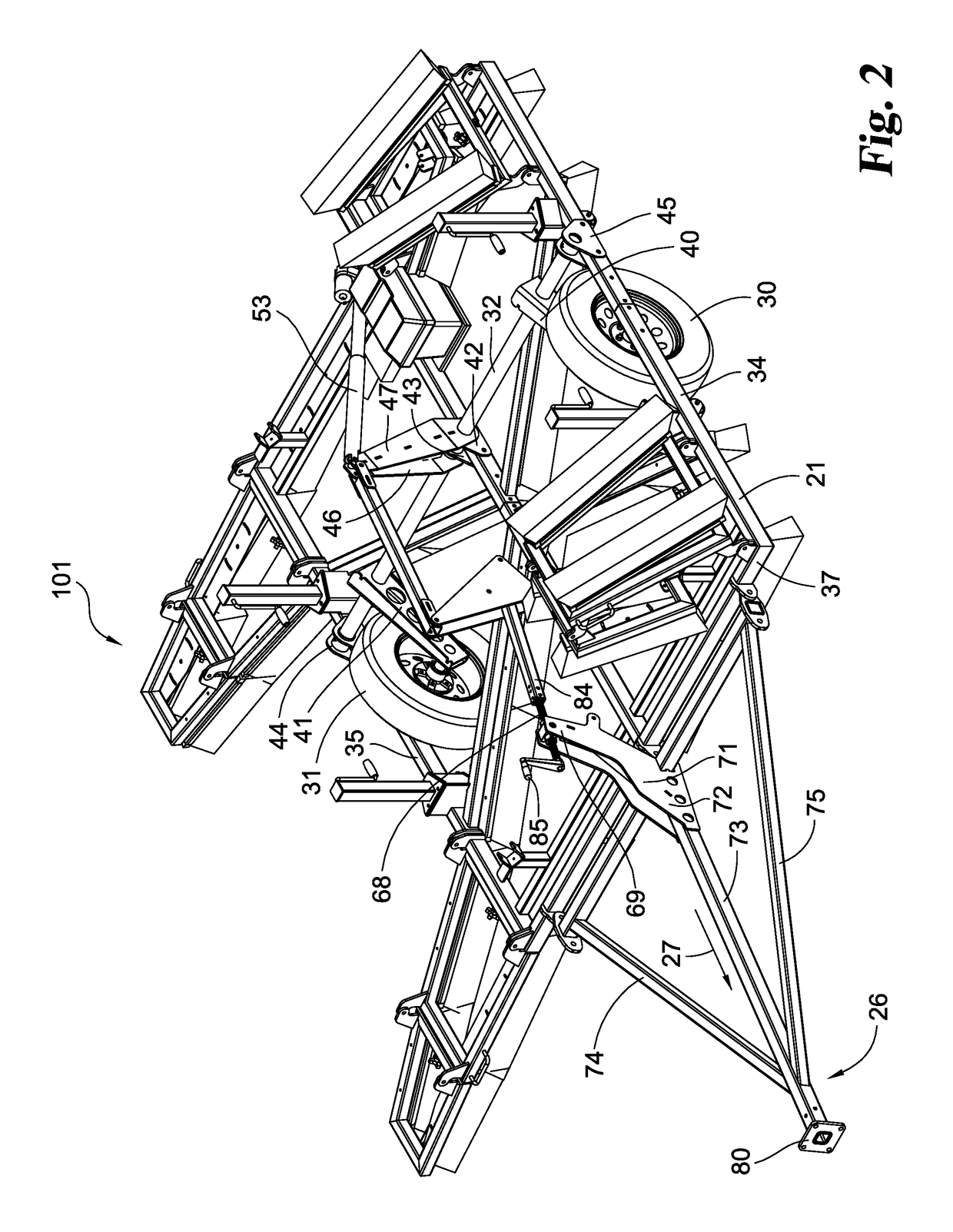 Leveler brush for road construction