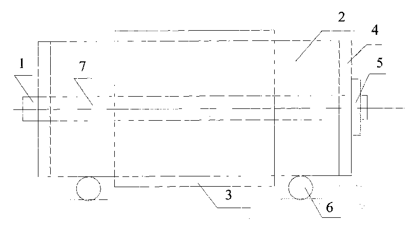 Method for testing concrete performance under pressure stress-chemical coupling effect and device thereof