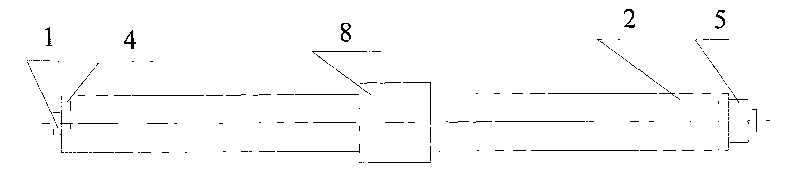 Method for testing concrete performance under pressure stress-chemical coupling effect and device thereof