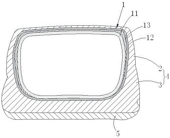 Snow boots with all-bearing coating and waterproof effects and production technology thereof