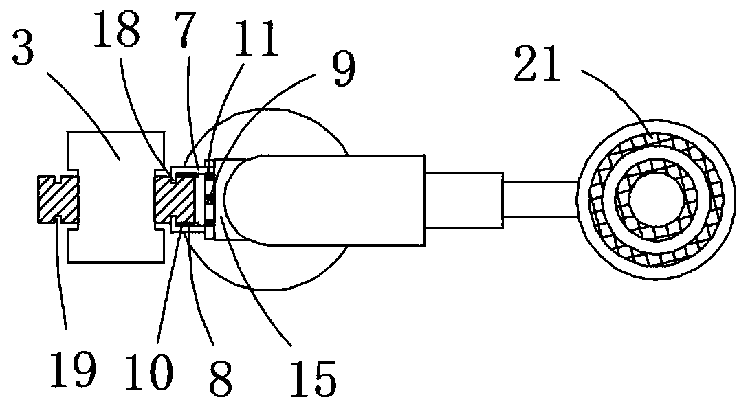 A lift with a separate lifting device and its working method