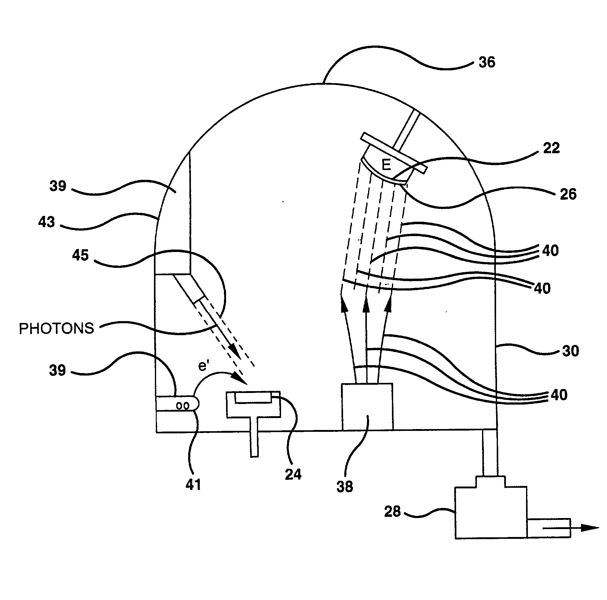 Film coated optical lithography elements and method of making