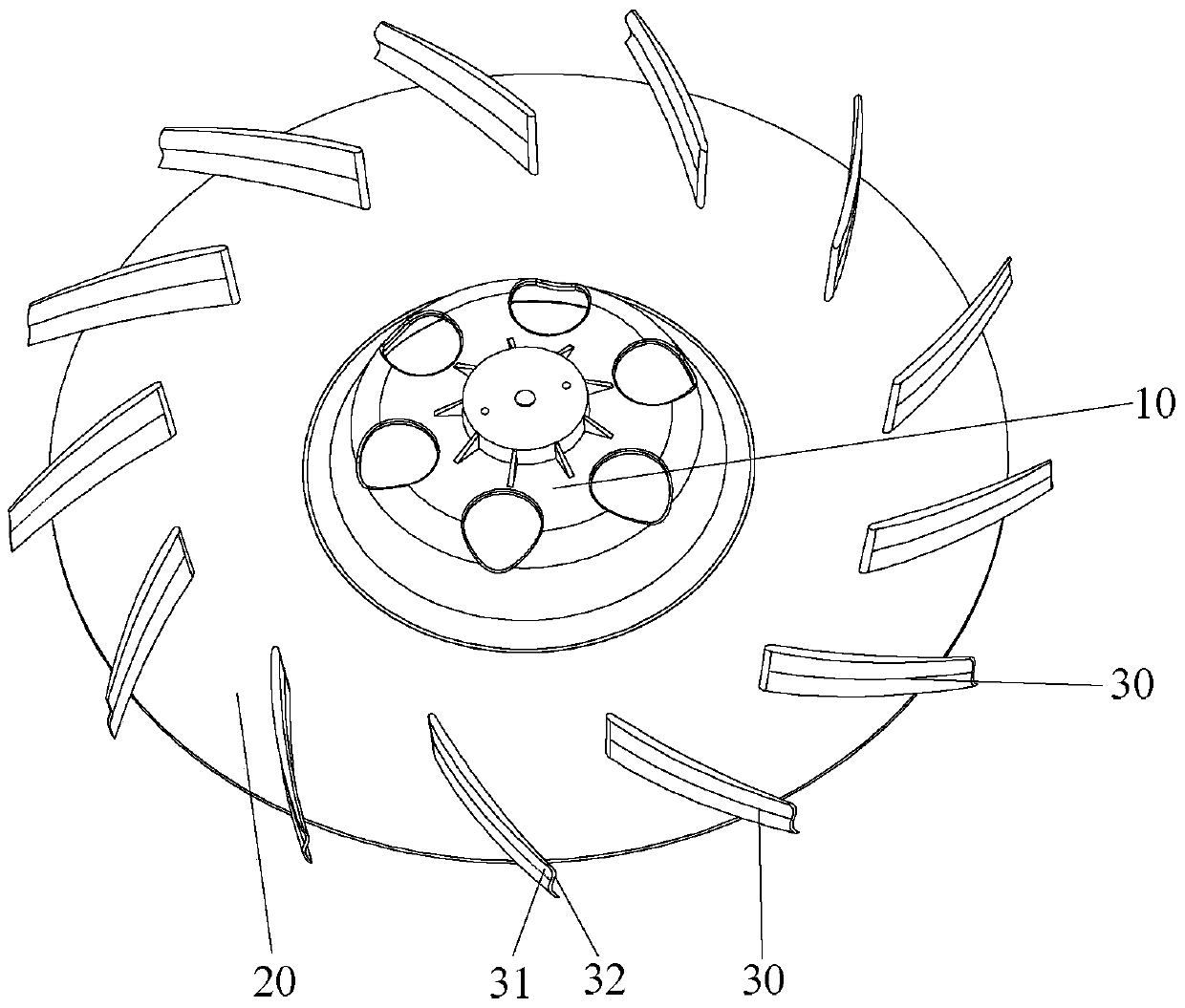 Centrifugal fan and air conditioner with same