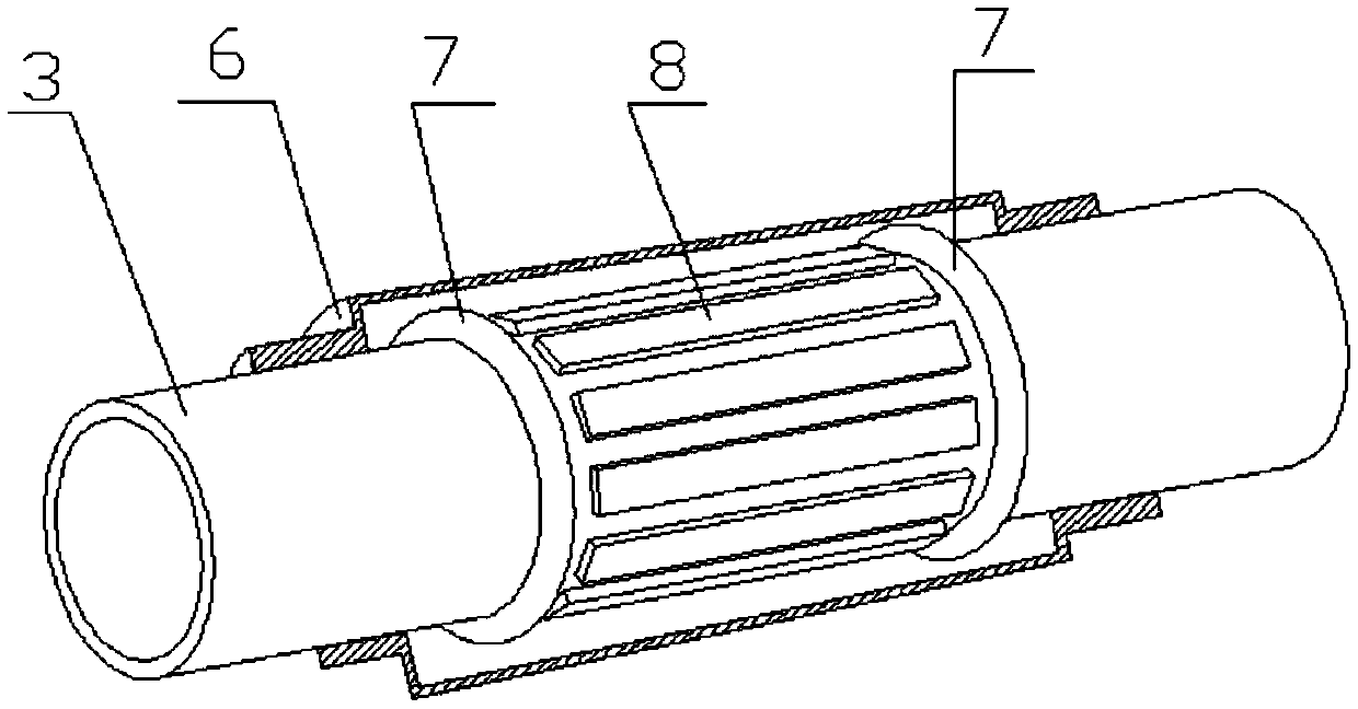 A kind of medical salt spray concentration detection device and calculation method