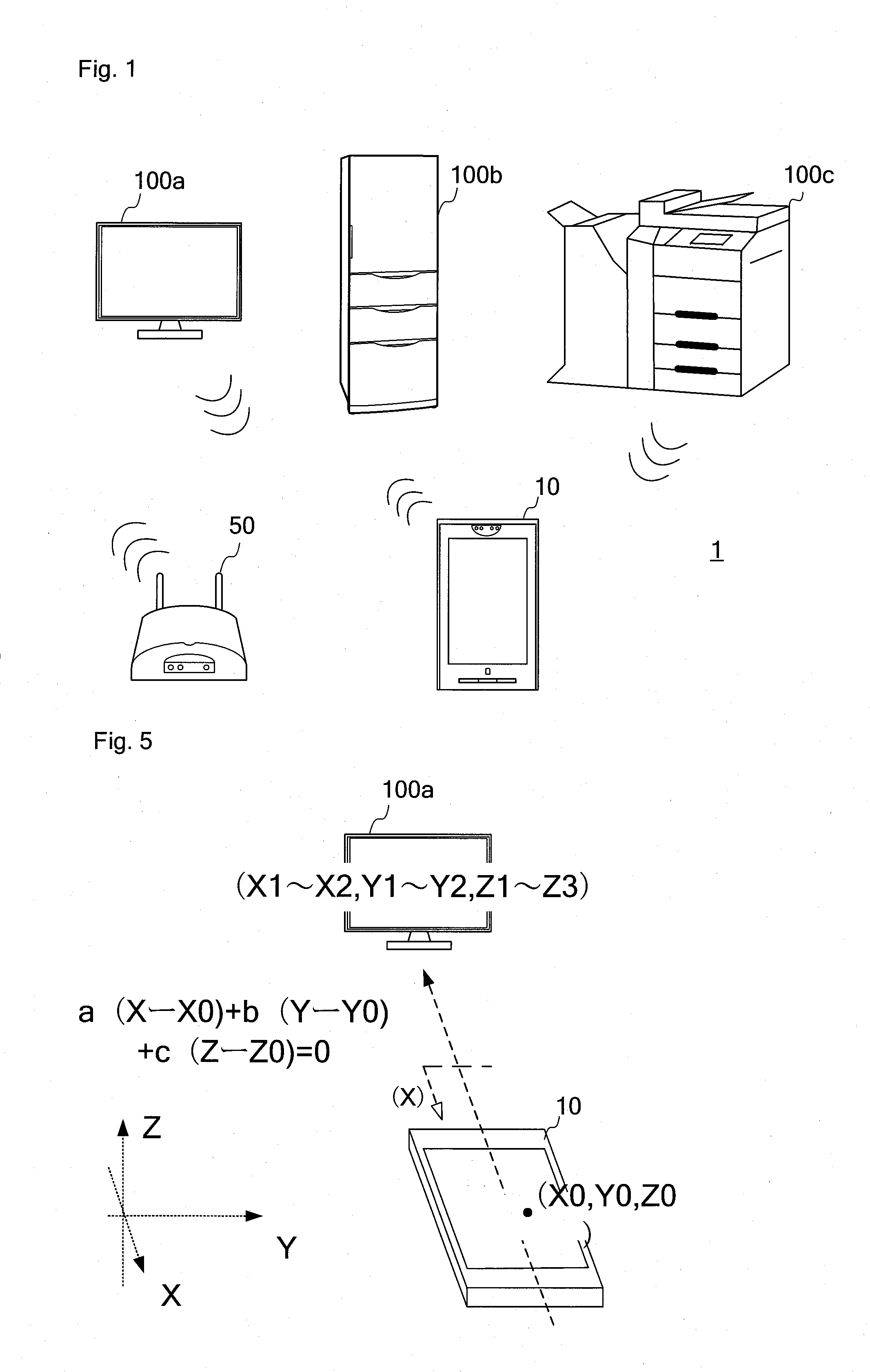 Portable terminal, method, and program of changing user interface