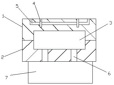 Novel aluminum alloy plastic-absorbing mold