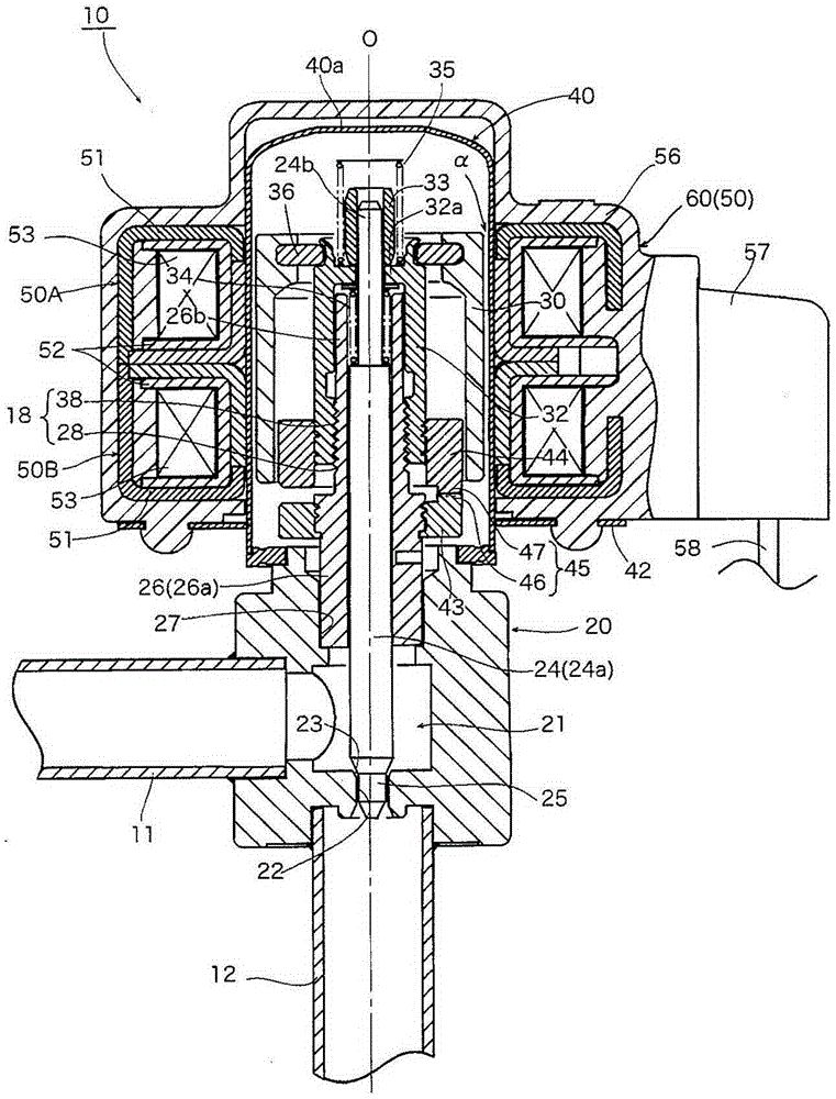 Electrical drive valve