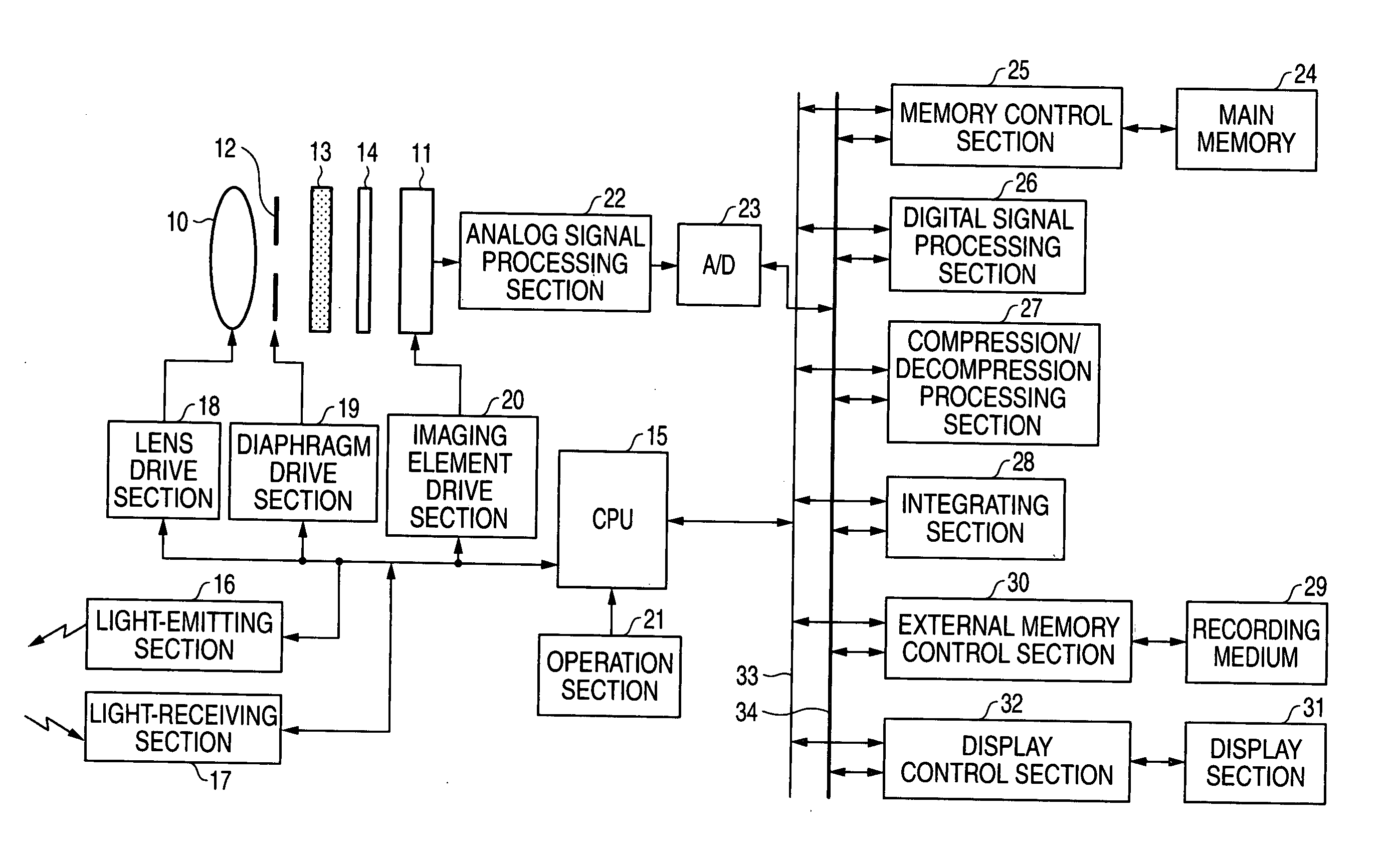 Color solid-state imaging device, solid-state imaging apparatus using the color solid-state imaging device, and digital camera