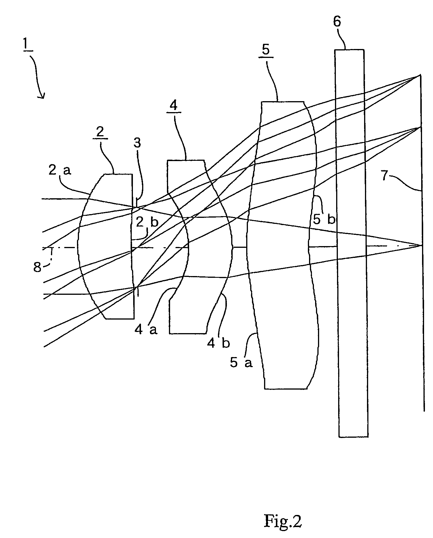 Imaging lens and imaging device including the imaging lens