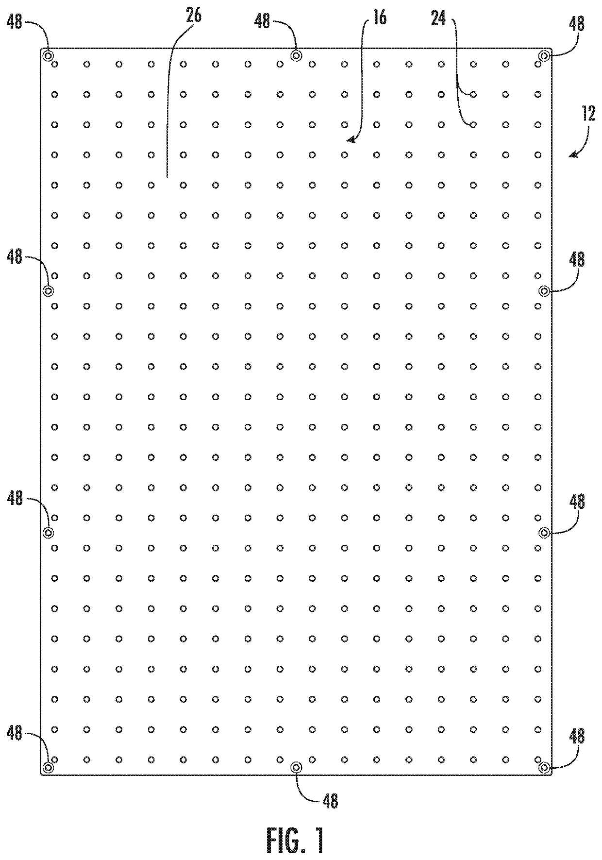 Perforated board and hanger storage system