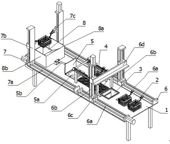 Automatic oil filtering and air frying equipment for sweet potato chips