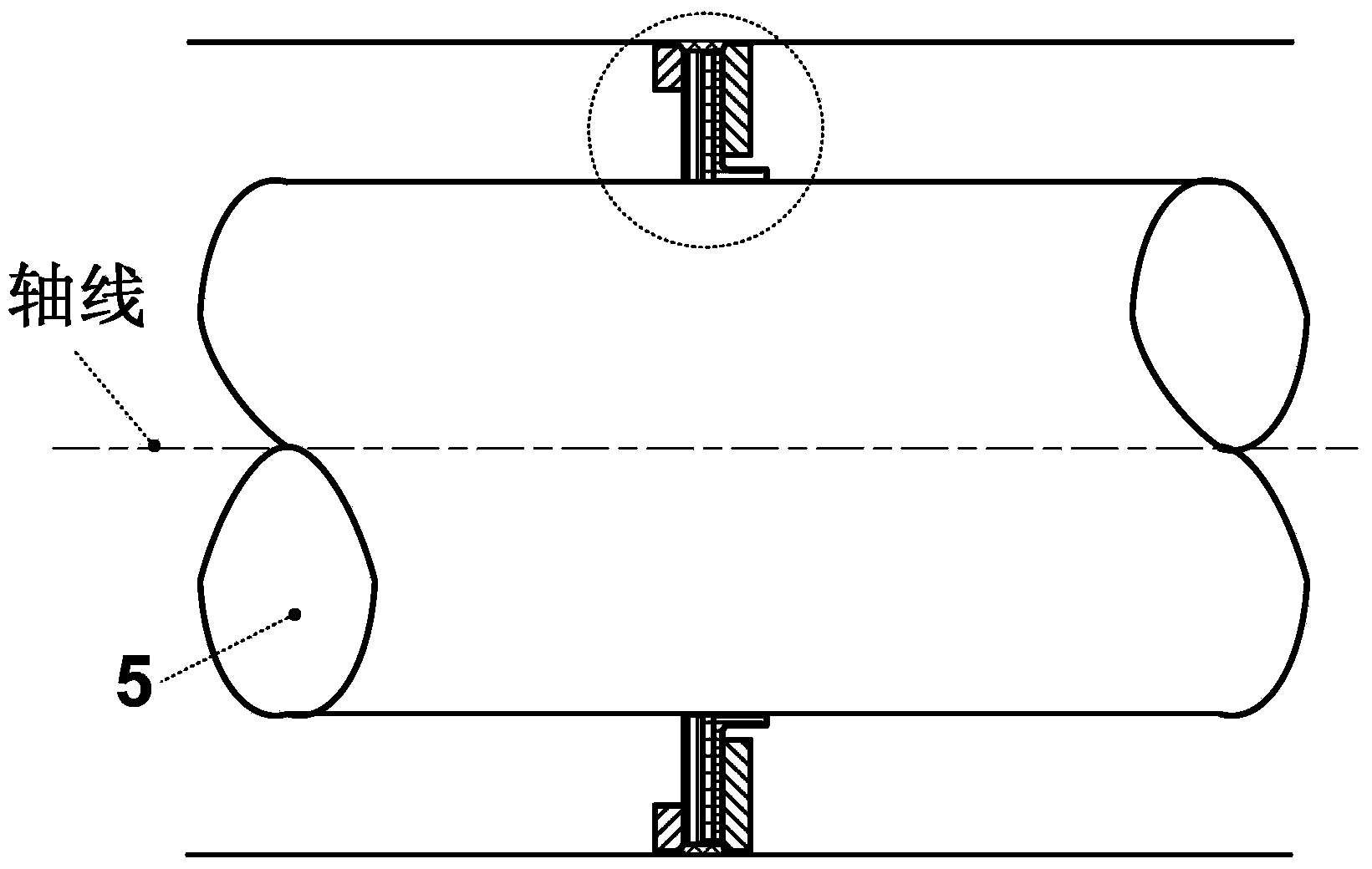 Brush type sealing and fingertip sealing combined seal