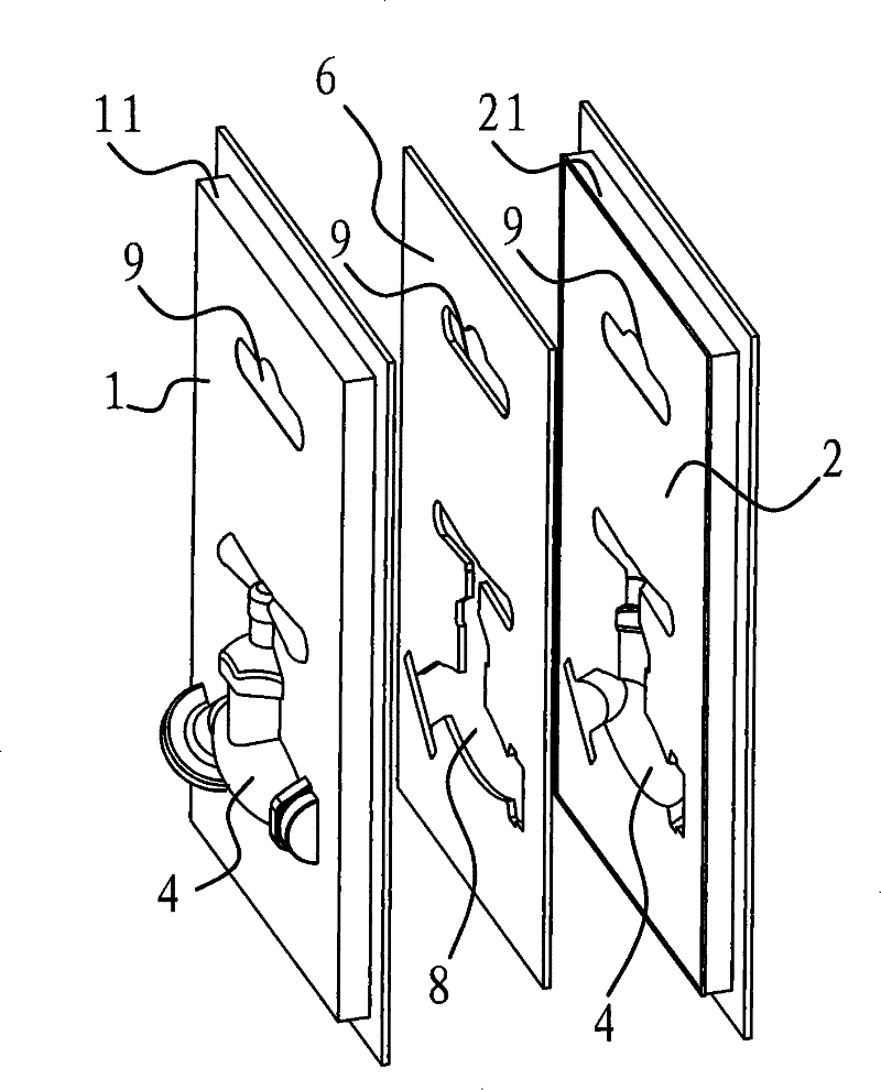 Packaging structure of products