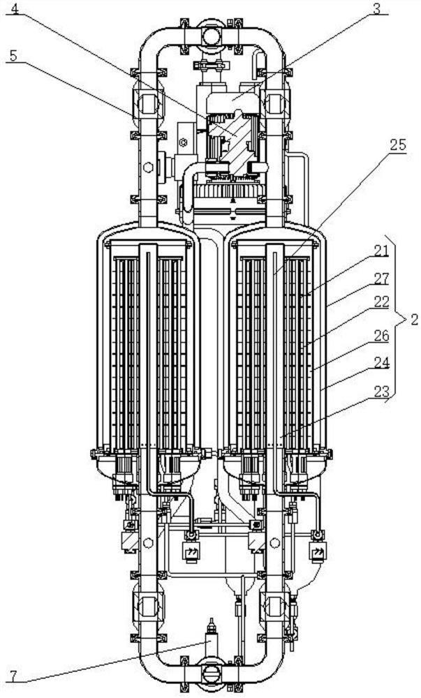 Energy-saving environment humidity control and air water production method and system