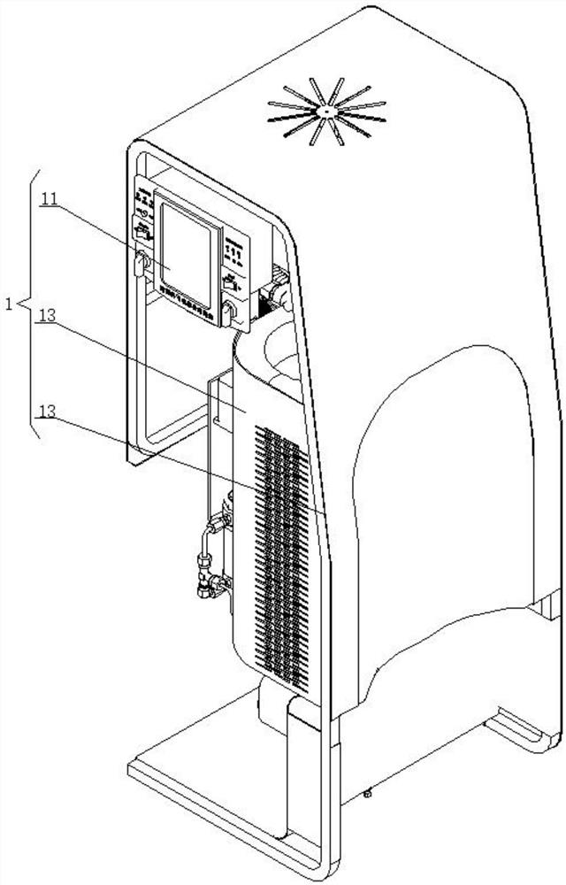 Energy-saving environment humidity control and air water production method and system